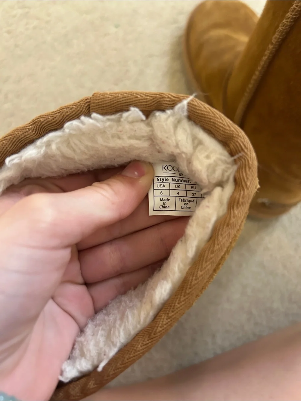 Koolaburra Suede Fleece-Lined Boots - Chestnut Brown